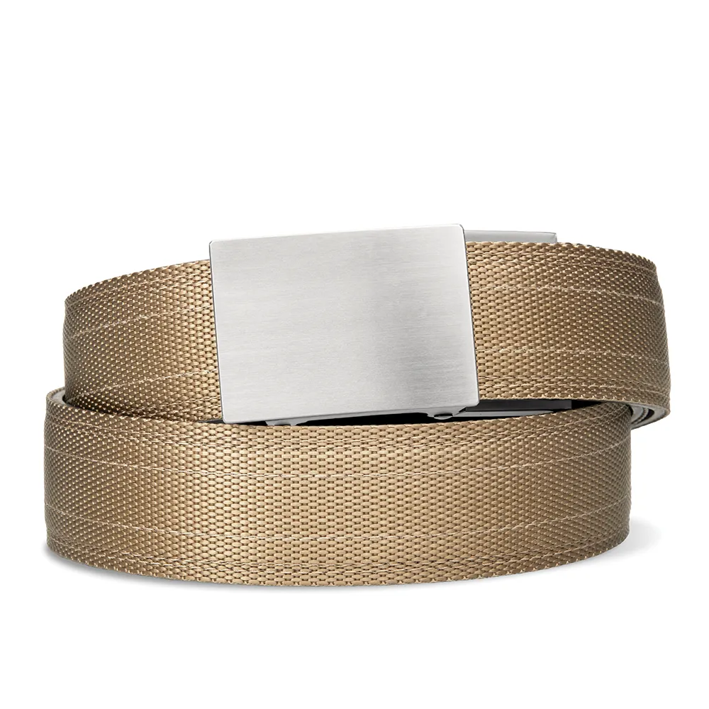 X SERIES BUCKLE  | TAN 499 TACTICAL NYLON GUN BELT 1.5"