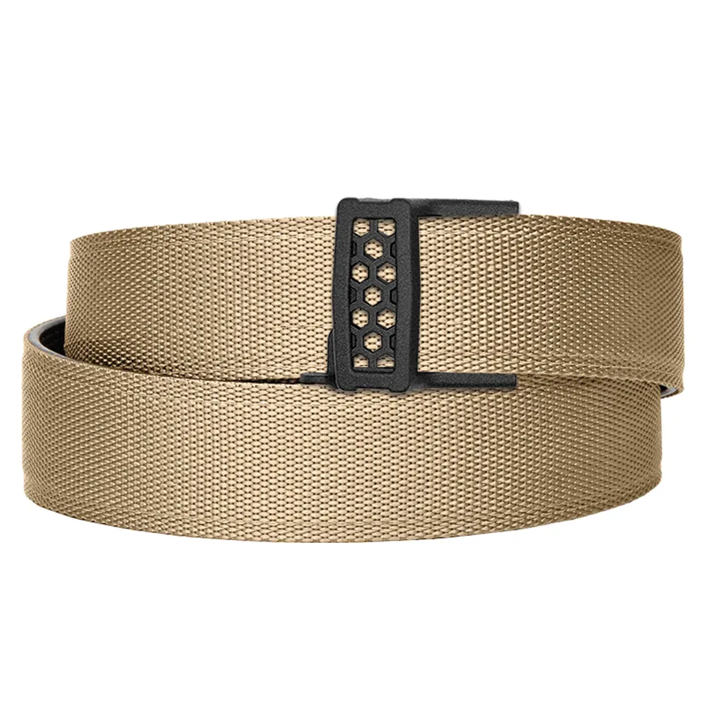 X SERIES BUCKLE  | TAN 499 TACTICAL NYLON GUN BELT 1.5"