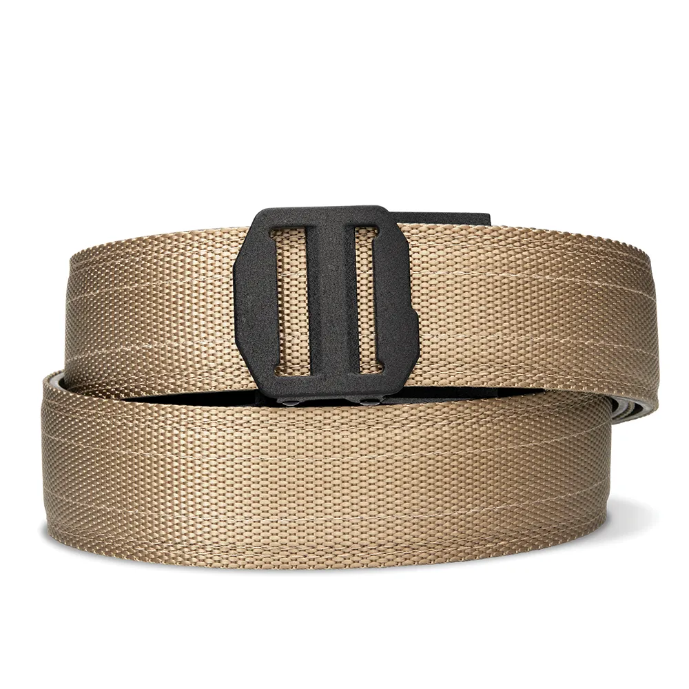 X SERIES BUCKLE  | TAN 499 TACTICAL NYLON GUN BELT 1.5"
