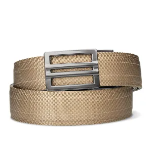 X SERIES BUCKLE  | TAN 499 TACTICAL NYLON GUN BELT 1.5"