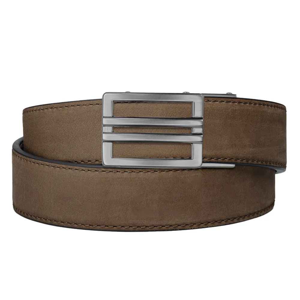 X1 BUCKLE | BUFFALO LEATHER GUN BELT 1.5"