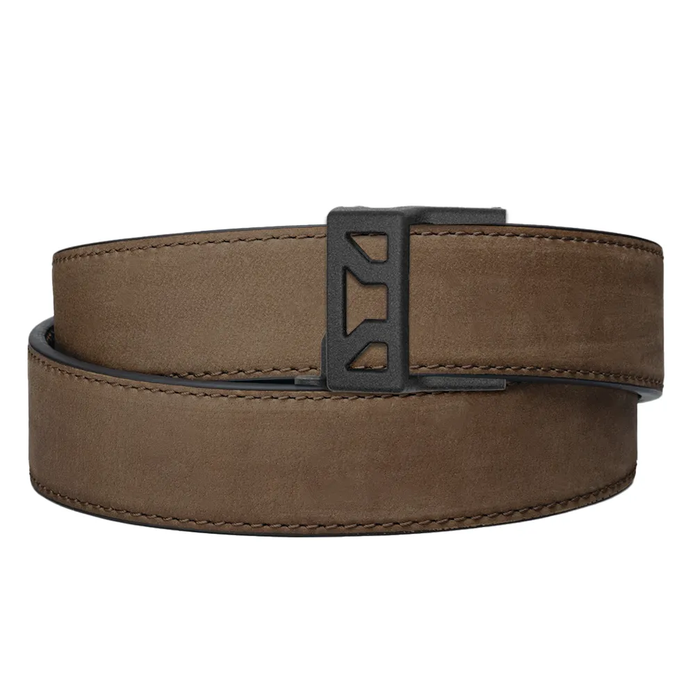 X12 BUCKLE | BUFFALO LEATHER GUN BELT 1.5"
