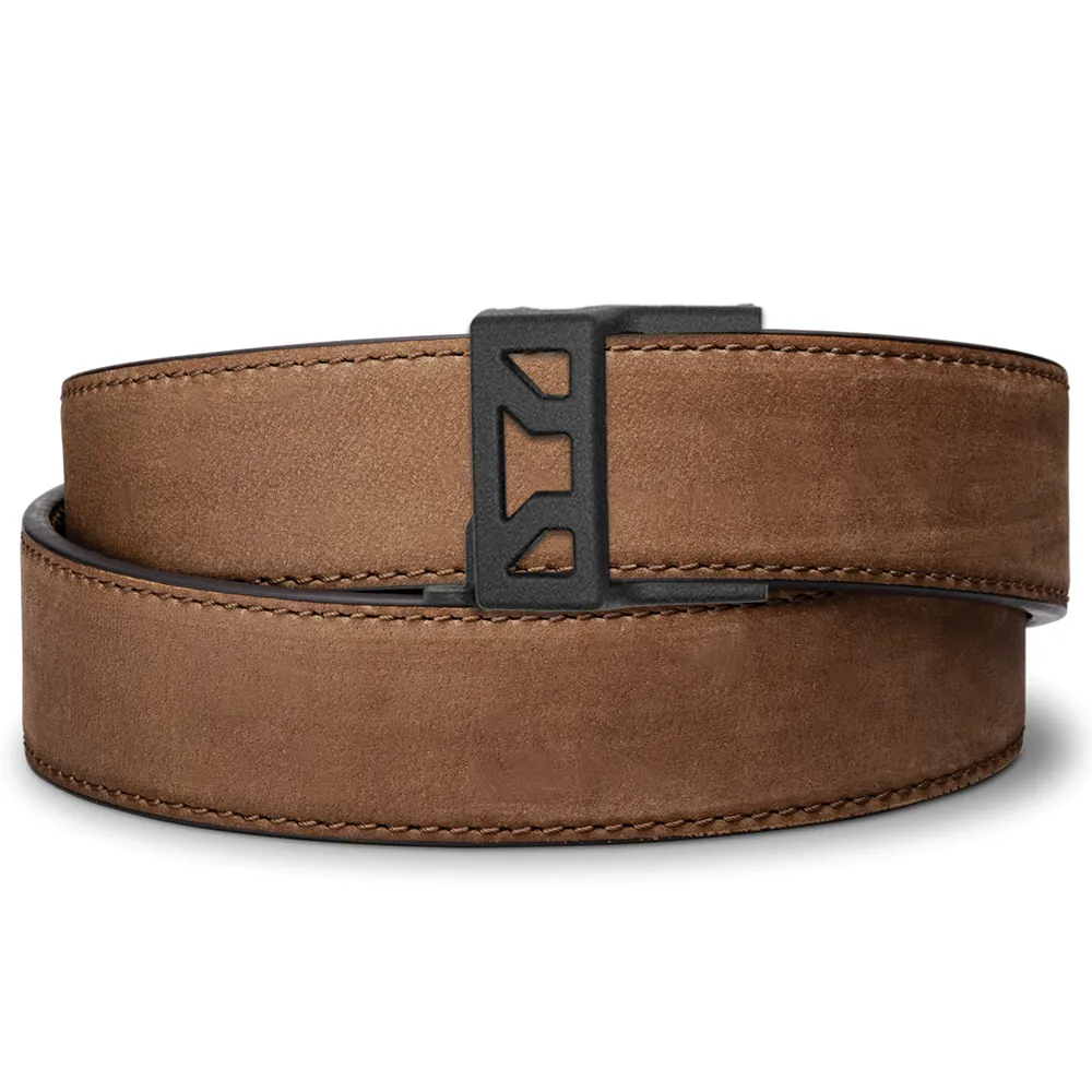 X12 BUCKLE | BUFFALO LEATHER GUN BELT 1.5"