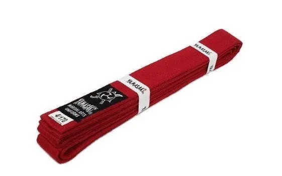 Yamasaki Deluxe Coloured Martial Arts Belts | All Colours