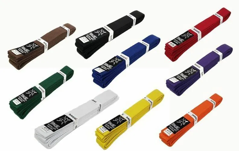 Yamasaki Deluxe Coloured Martial Arts Belts | All Colours