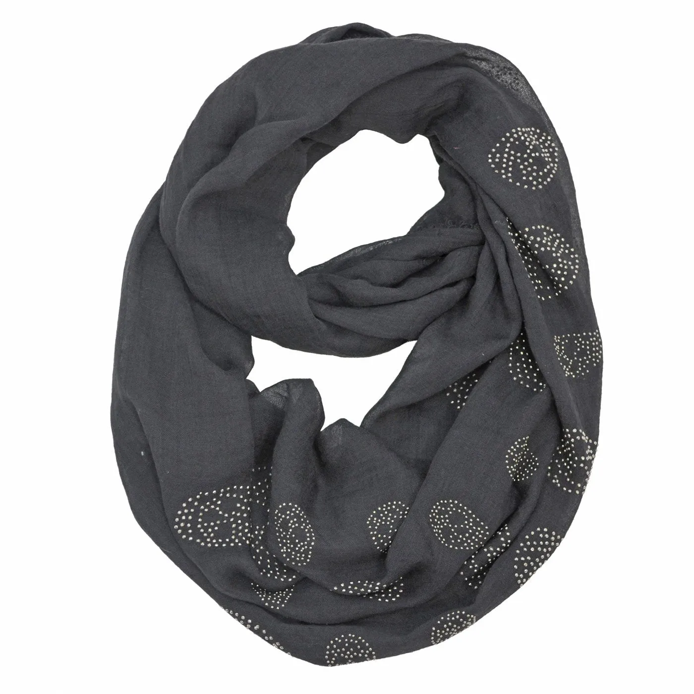 Yedda Skull Infinty Scarf