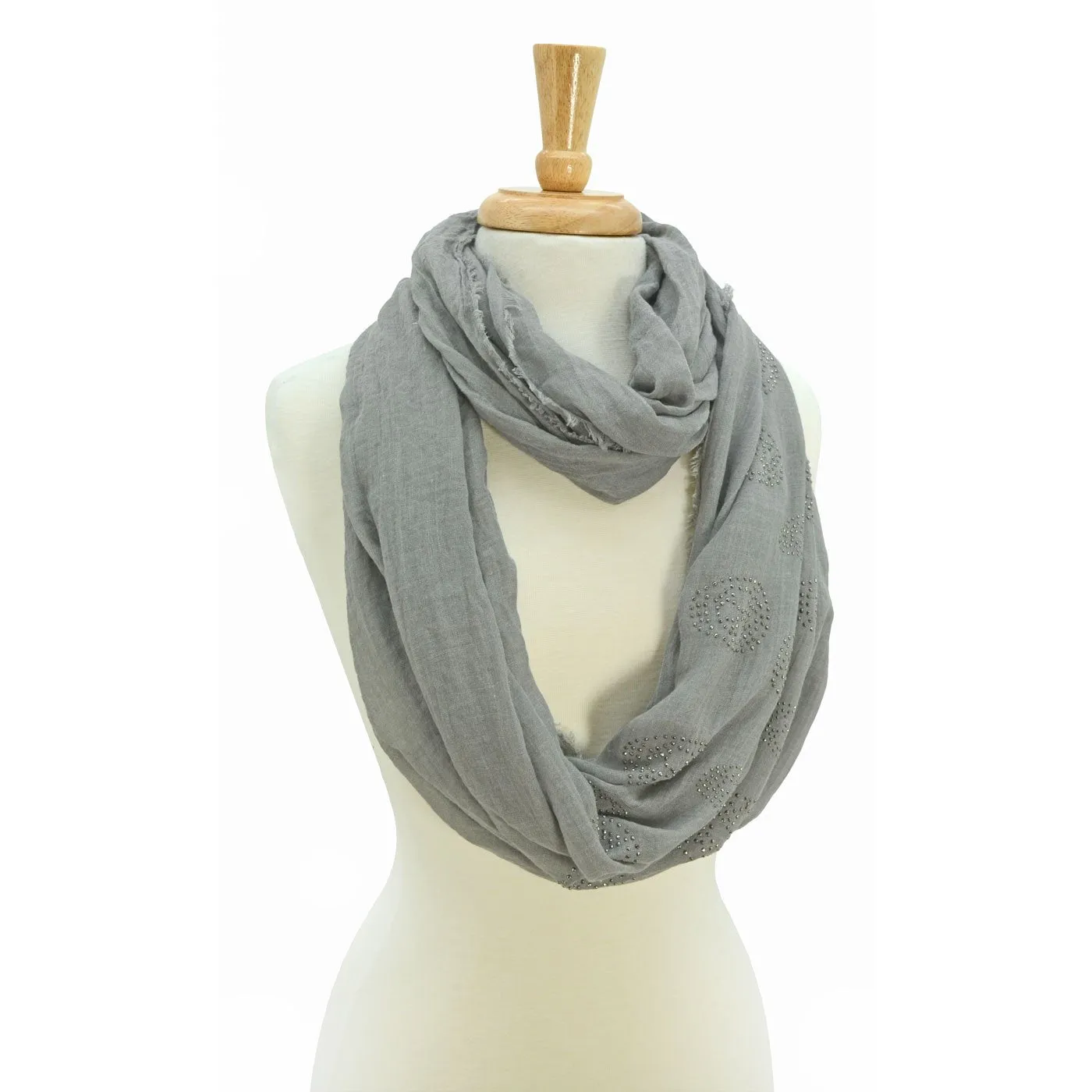 Yedda Skull Infinty Scarf