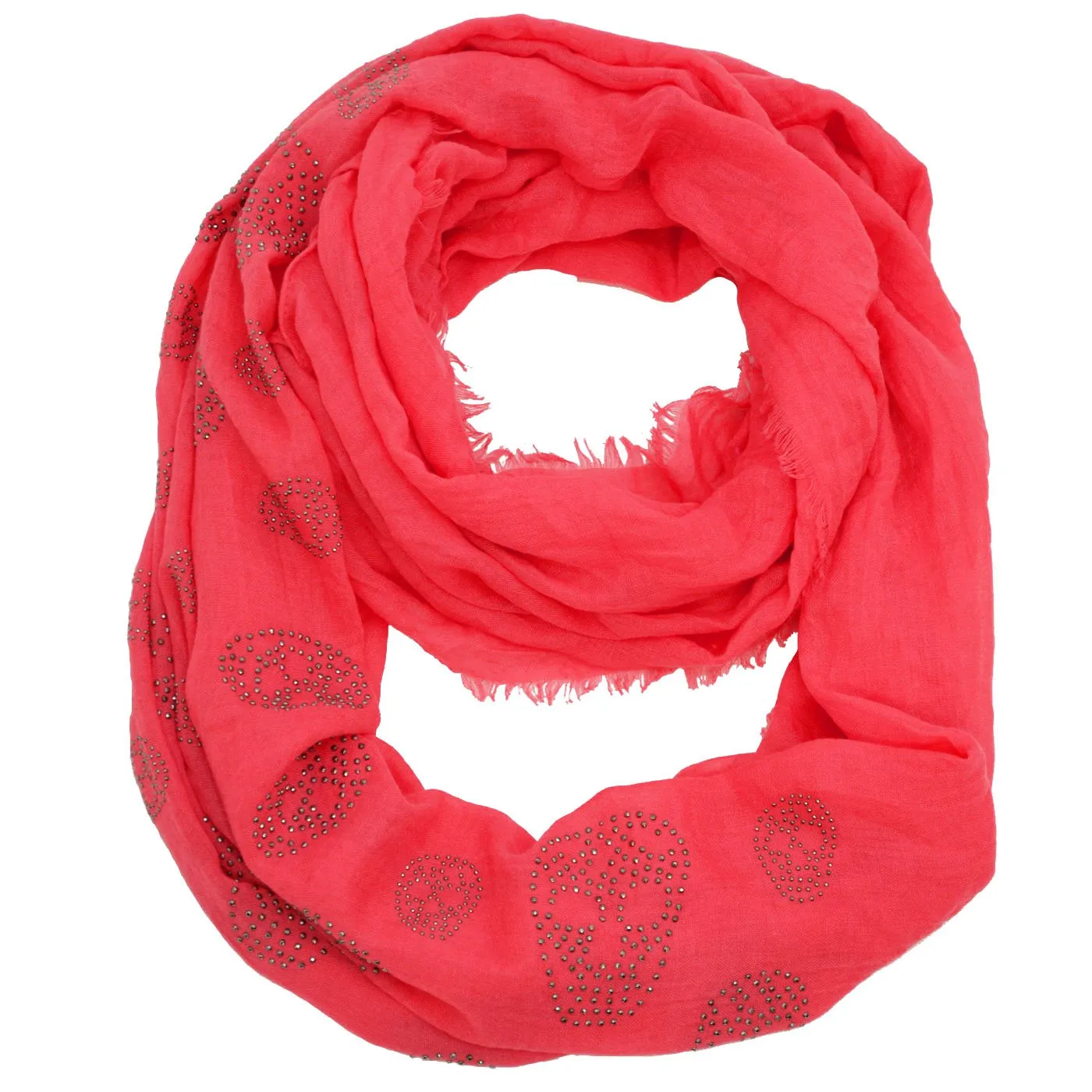 Yedda Skull Infinty Scarf