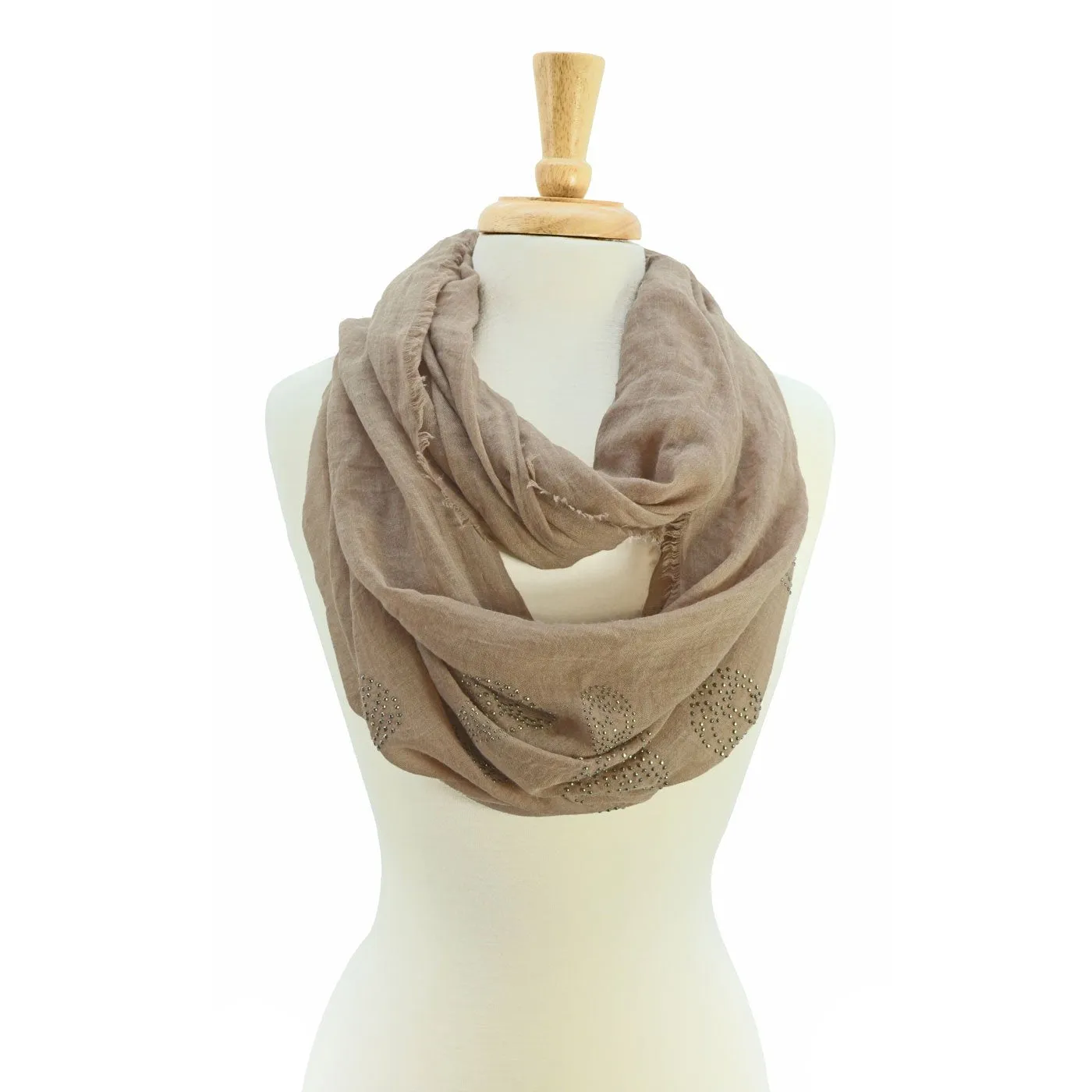 Yedda Skull Infinty Scarf