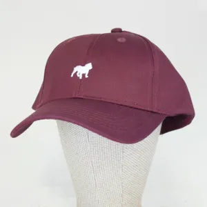 Youth Bulldog Hat Maroon