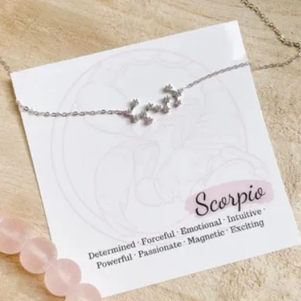 Zodiac Constellation Necklaces