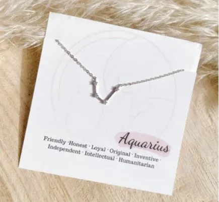 Zodiac Constellation Necklaces