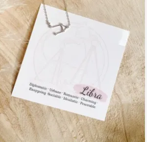 Zodiac Constellation Necklaces