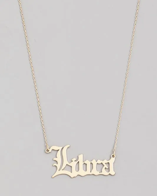Zodiac Necklace