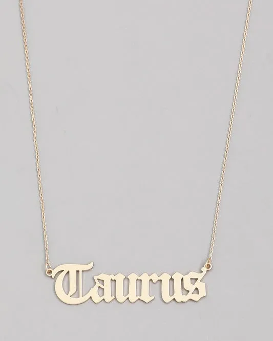 Zodiac Necklace