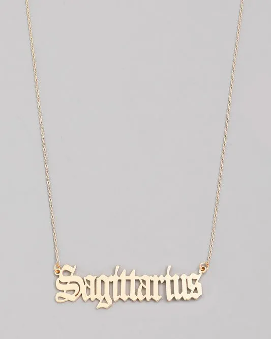 Zodiac Necklace