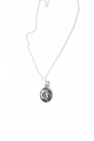 Zodiac Pendant Necklace in Sterling Silver