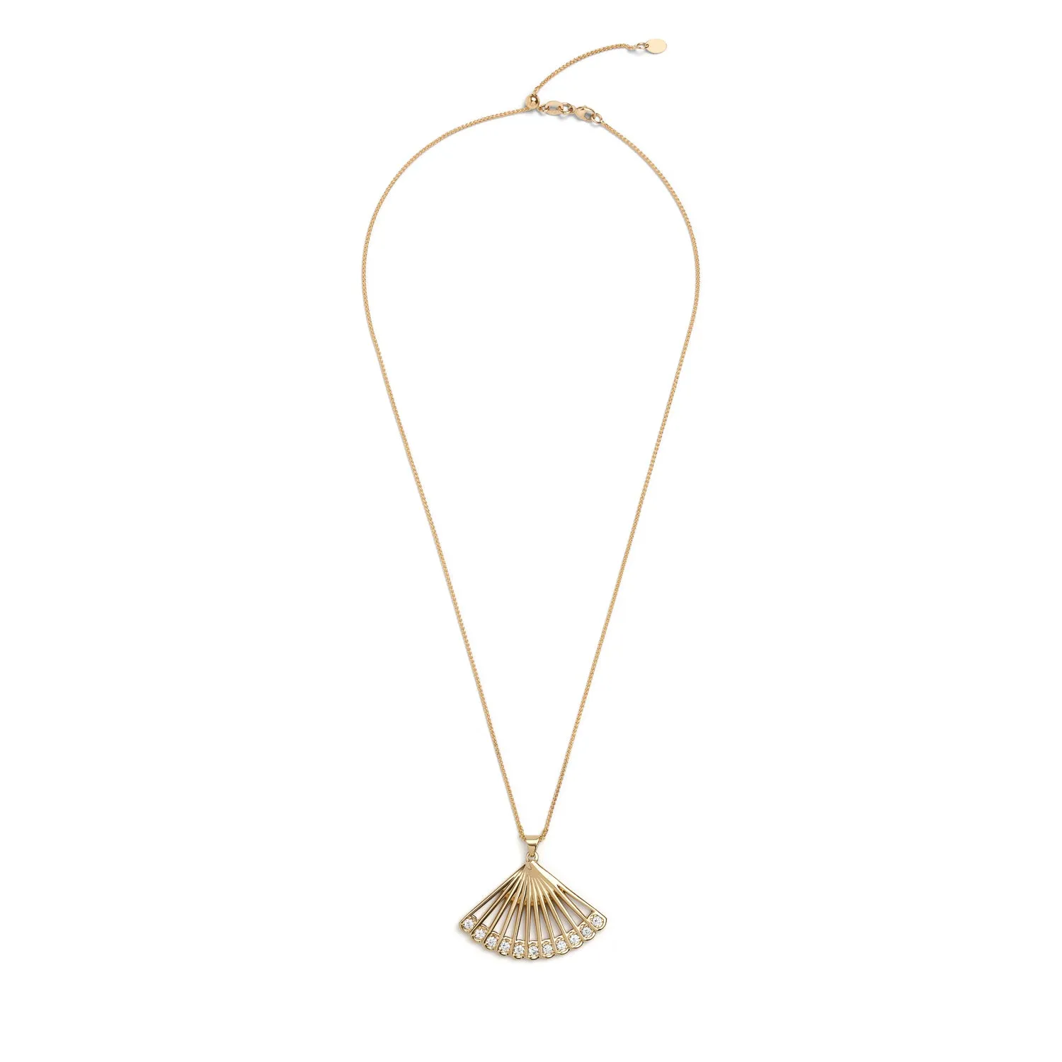 Zoe Fan Necklace