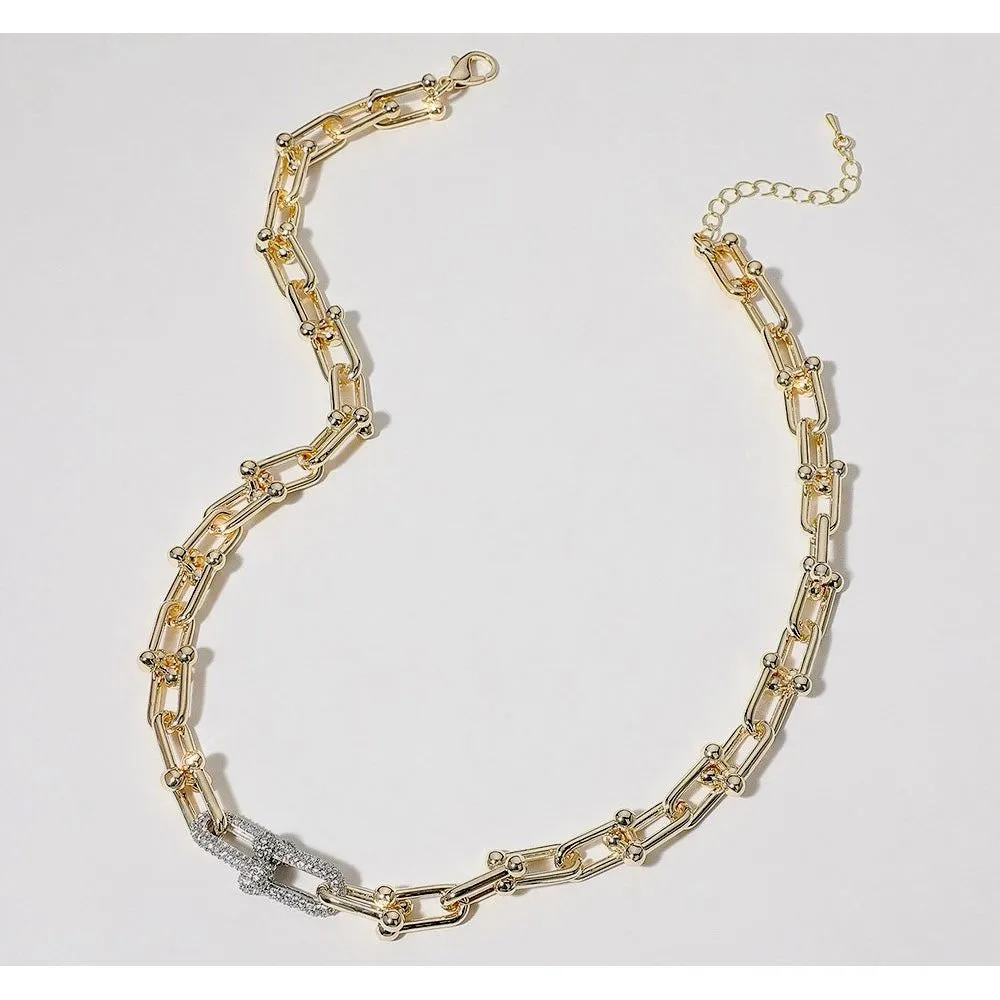 Zuri Double Diamond Necklace